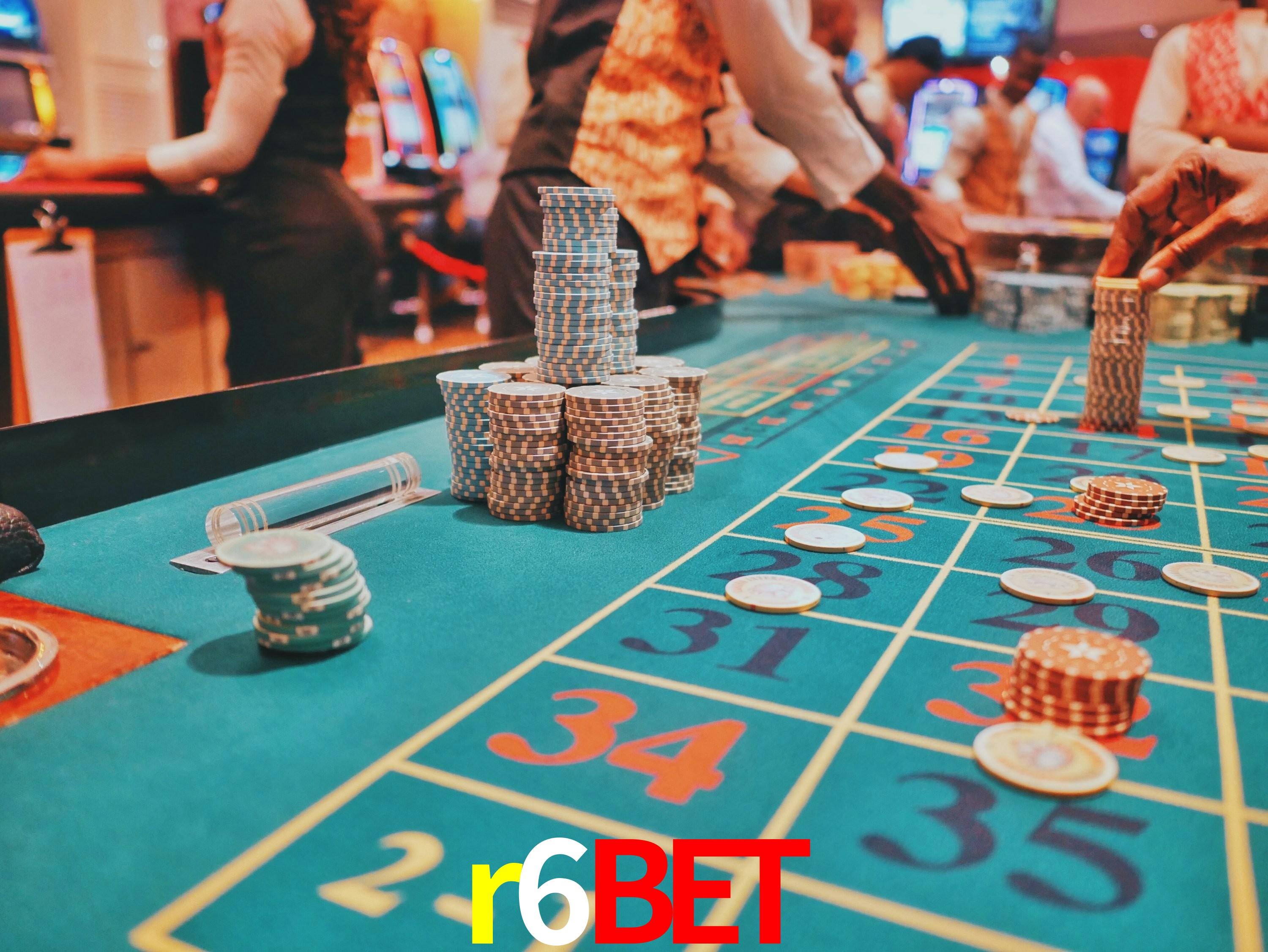 Mesa de Blackjack r6bet